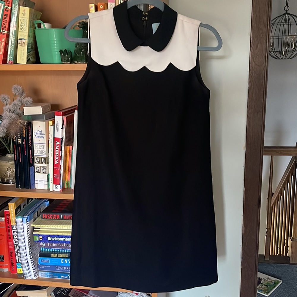 CeCe black and white dress size 2